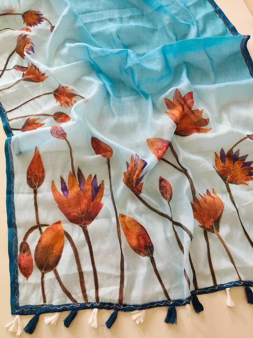 Amoli Linen Designer Saree