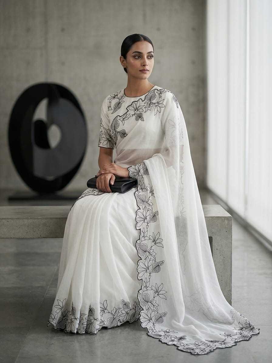 Georgette Saree