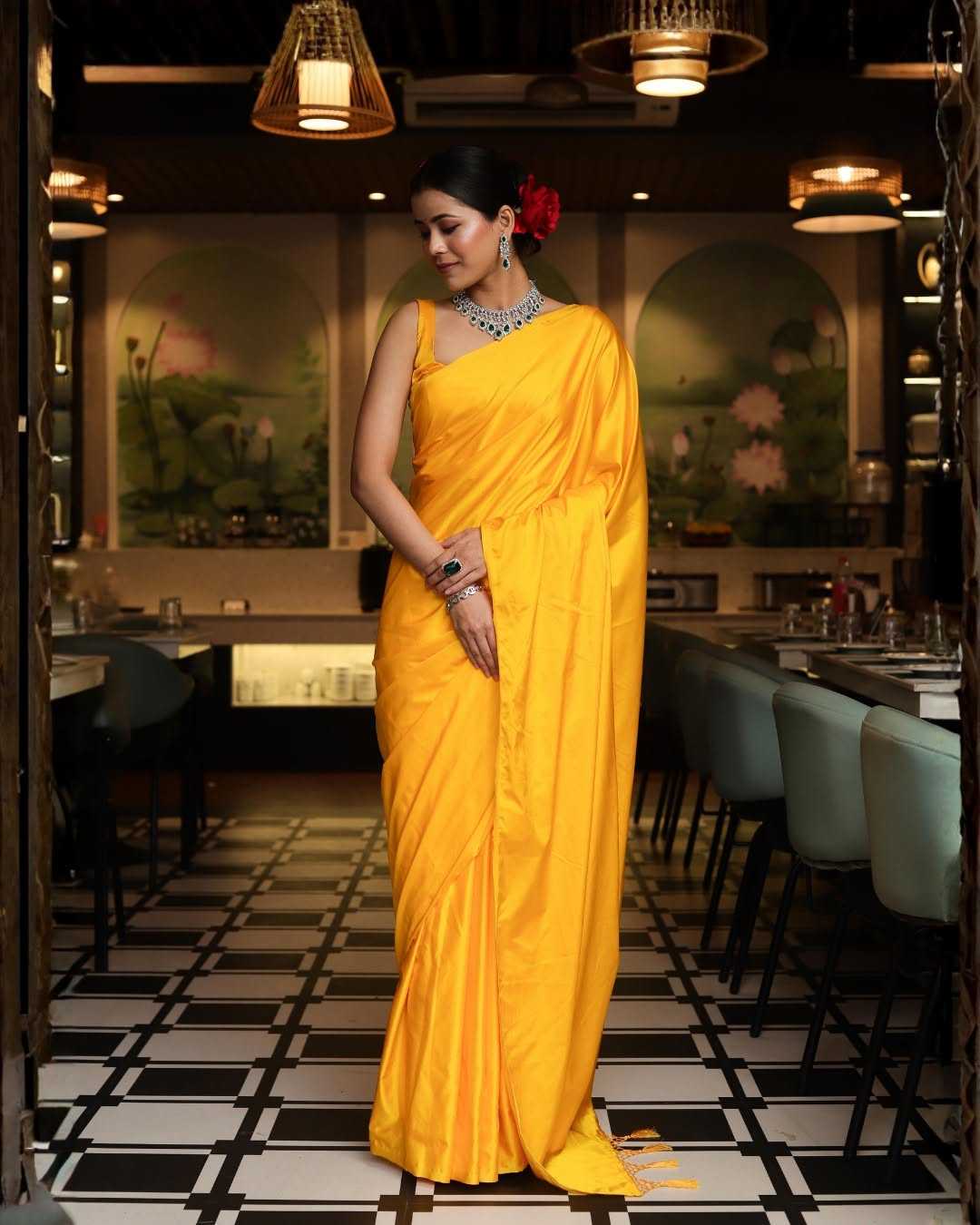 Crepe Silk Saree
