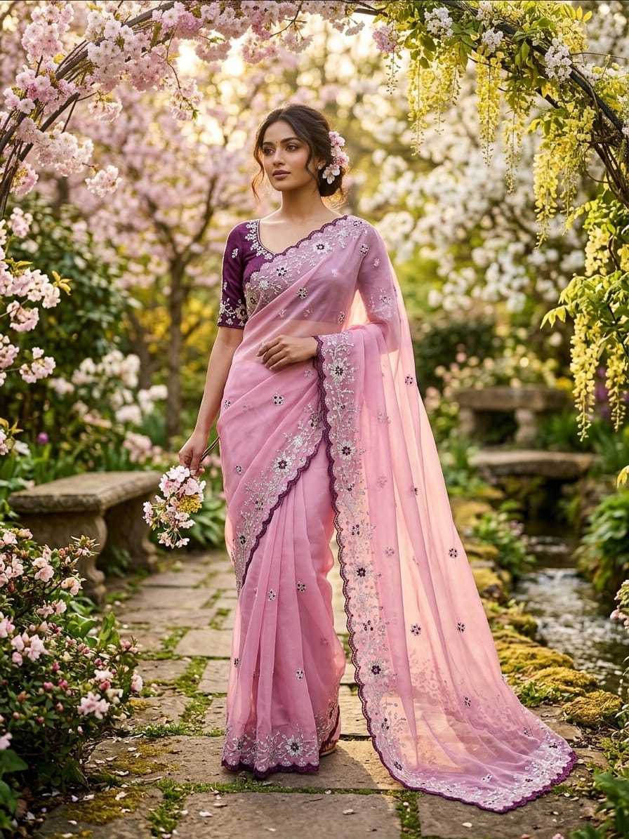 Garima Premium Georgette Saree