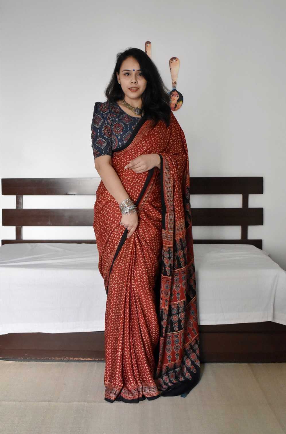 Gauri Muslin Silk Printed Saree