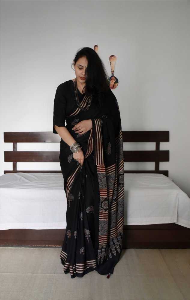 Gauri Muslin Silk Printed Saree