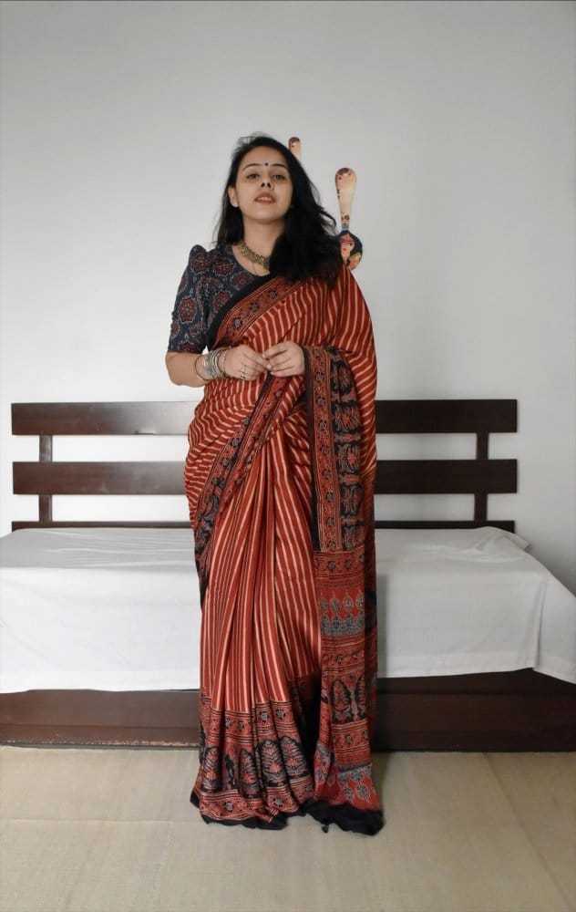 Gauri Muslin Silk Printed Saree