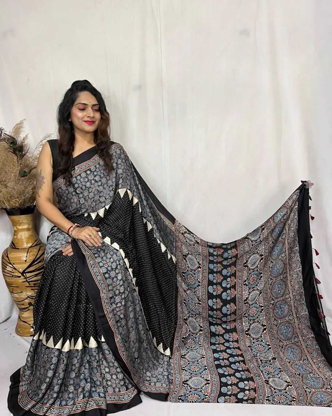 Hasti Muslin Designer Saree