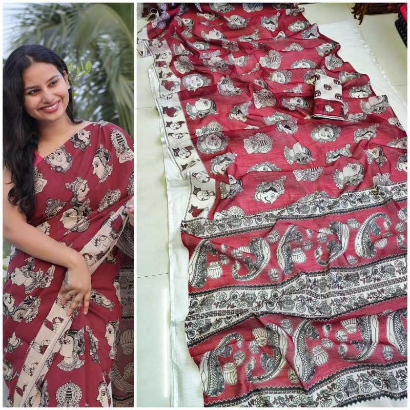 Kalamkari Saree