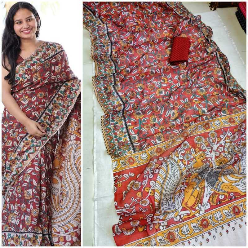 Kalamkari Saree