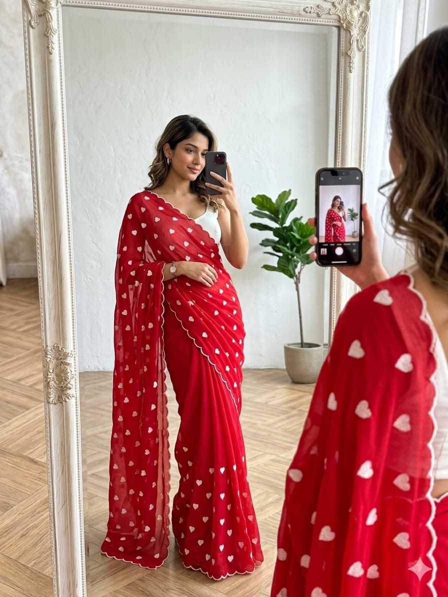 Georgette Party Wear Saree