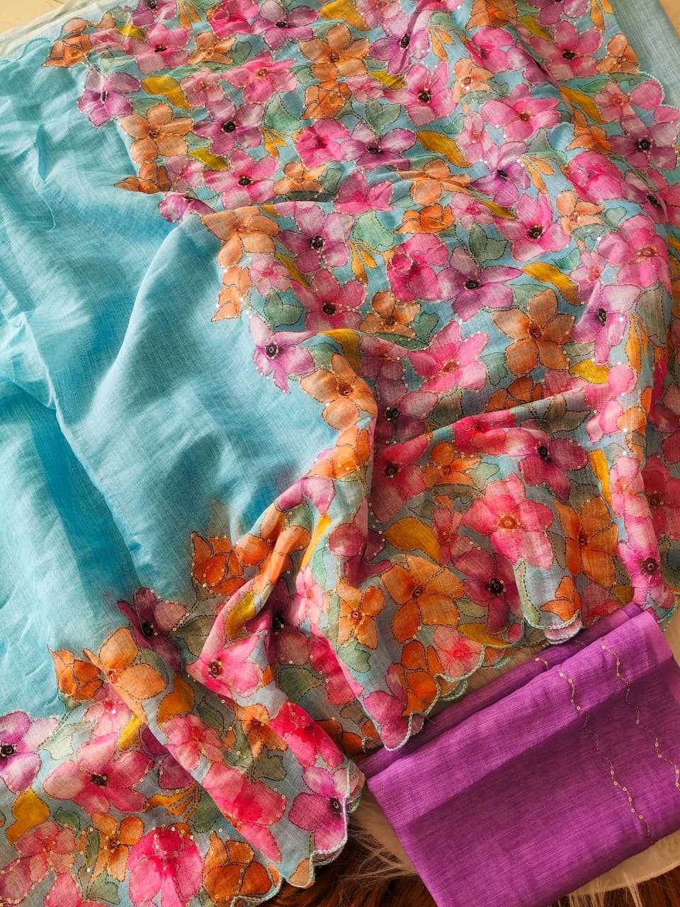 Printed Saree