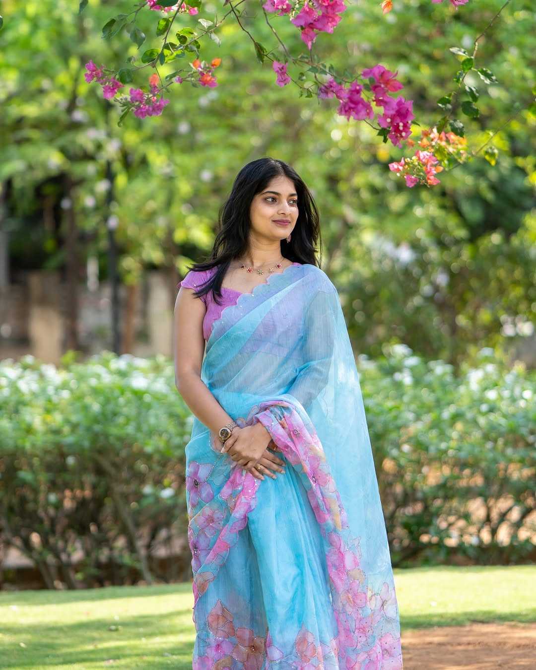 Printed Saree