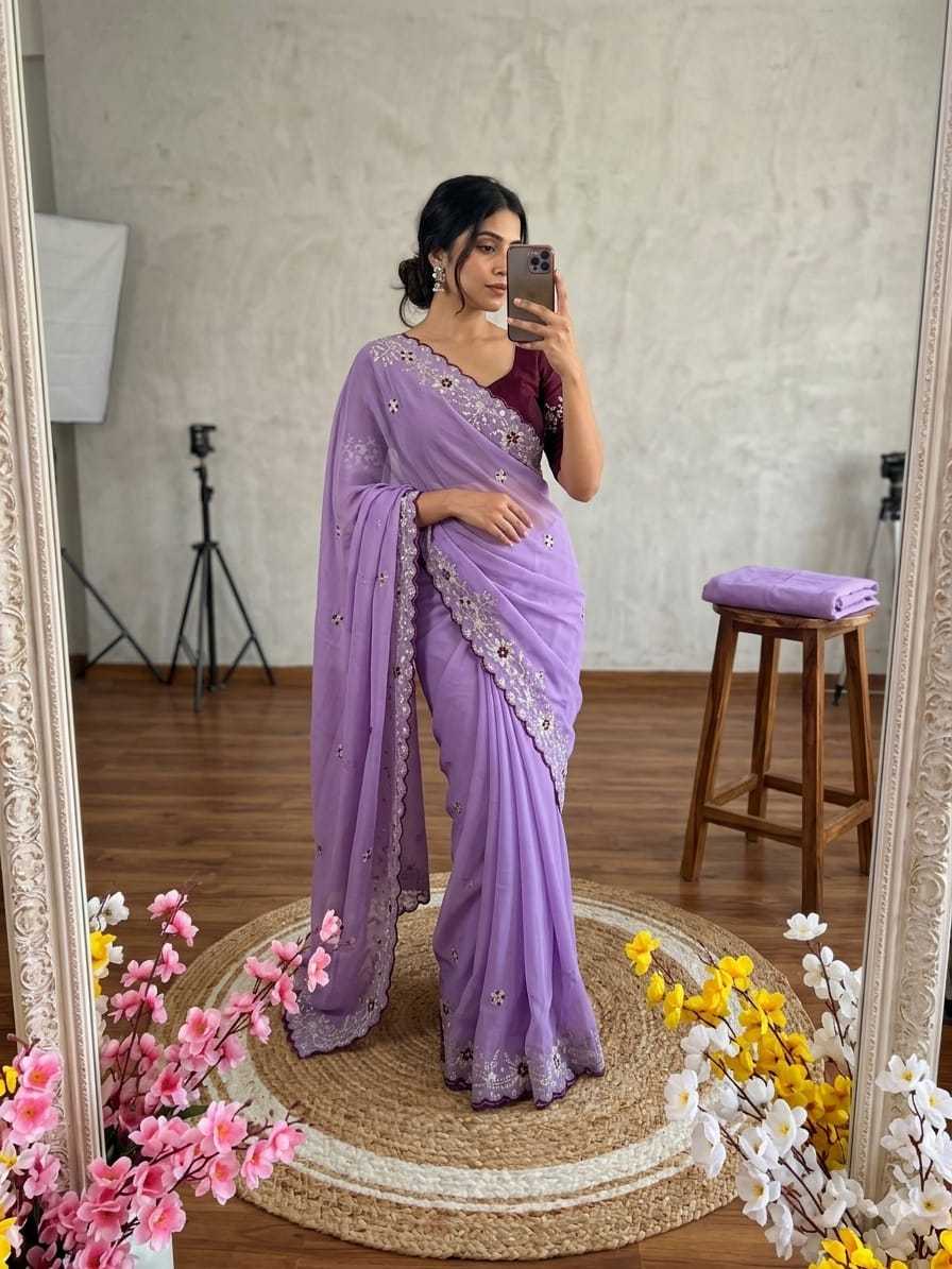 Georgette Saree
