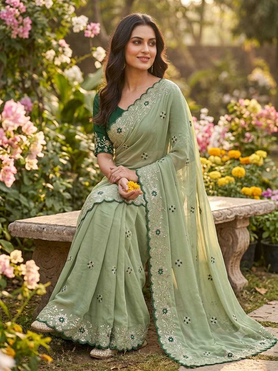 Georgette Saree