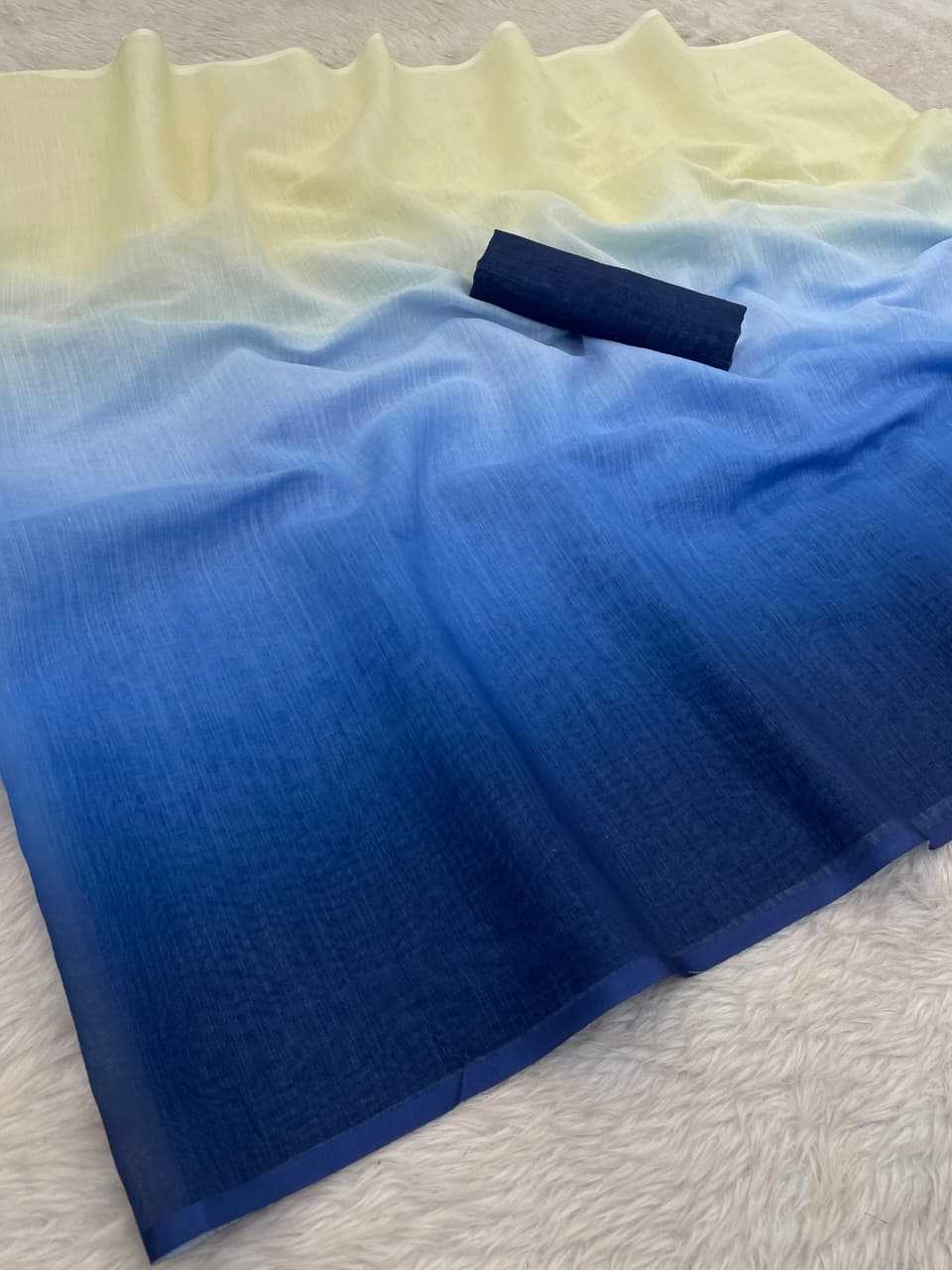 Linen Designer Saree