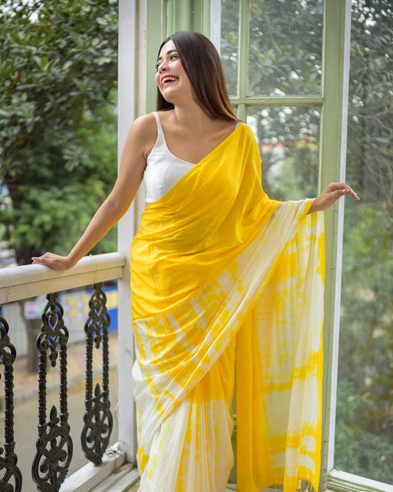 Linen Designer Saree