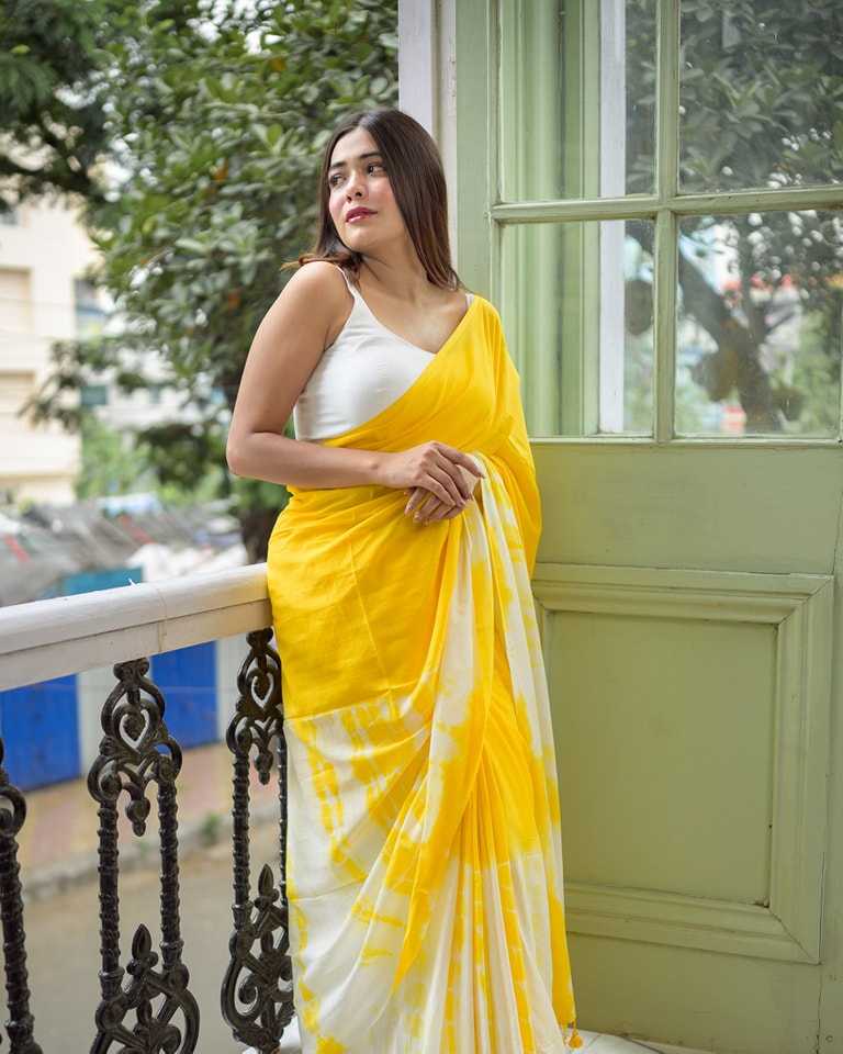 Linen Designer Saree