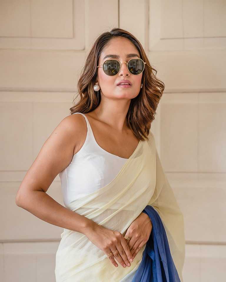 Linen Designer Saree