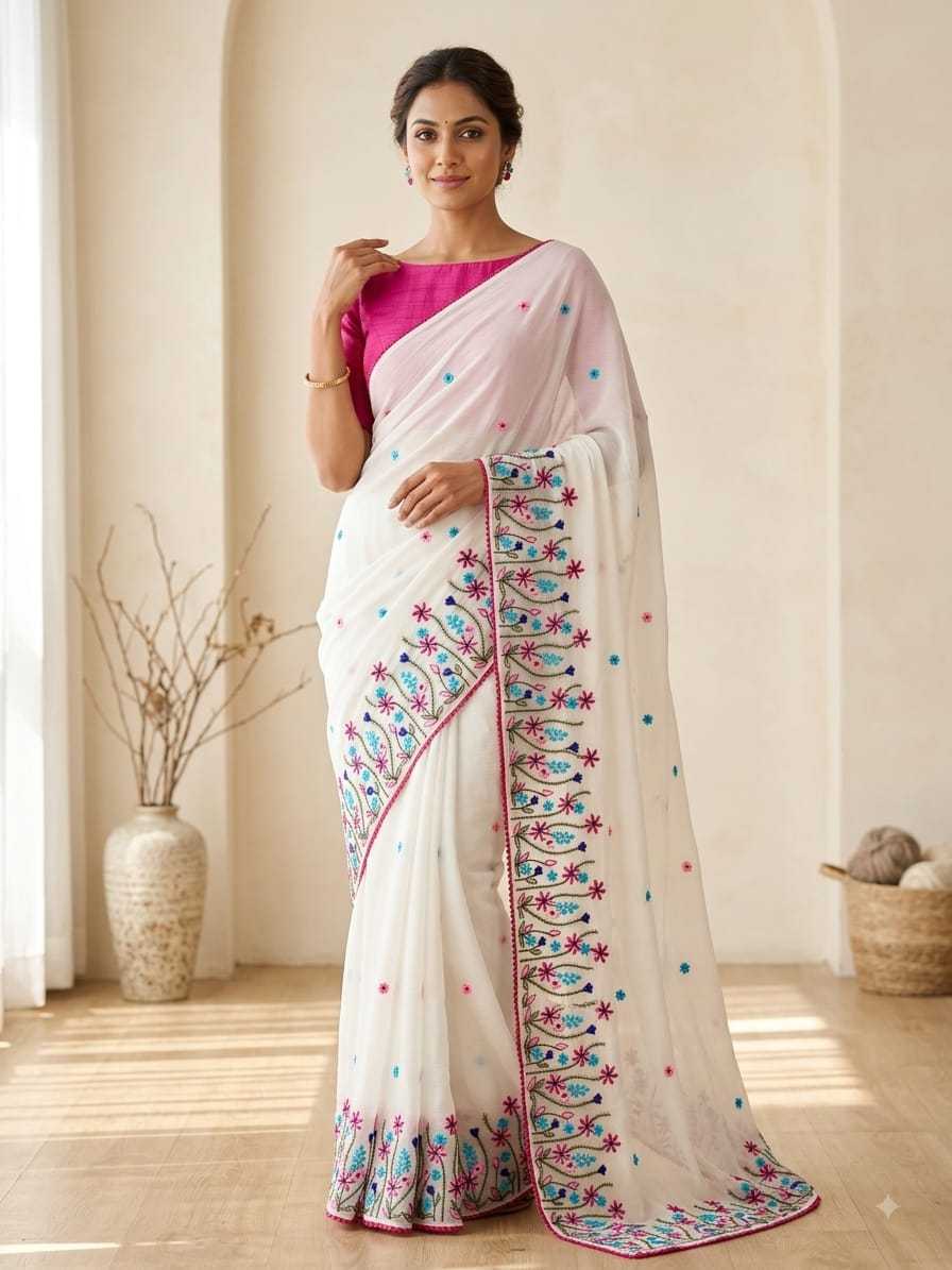Premium Georgette Saree