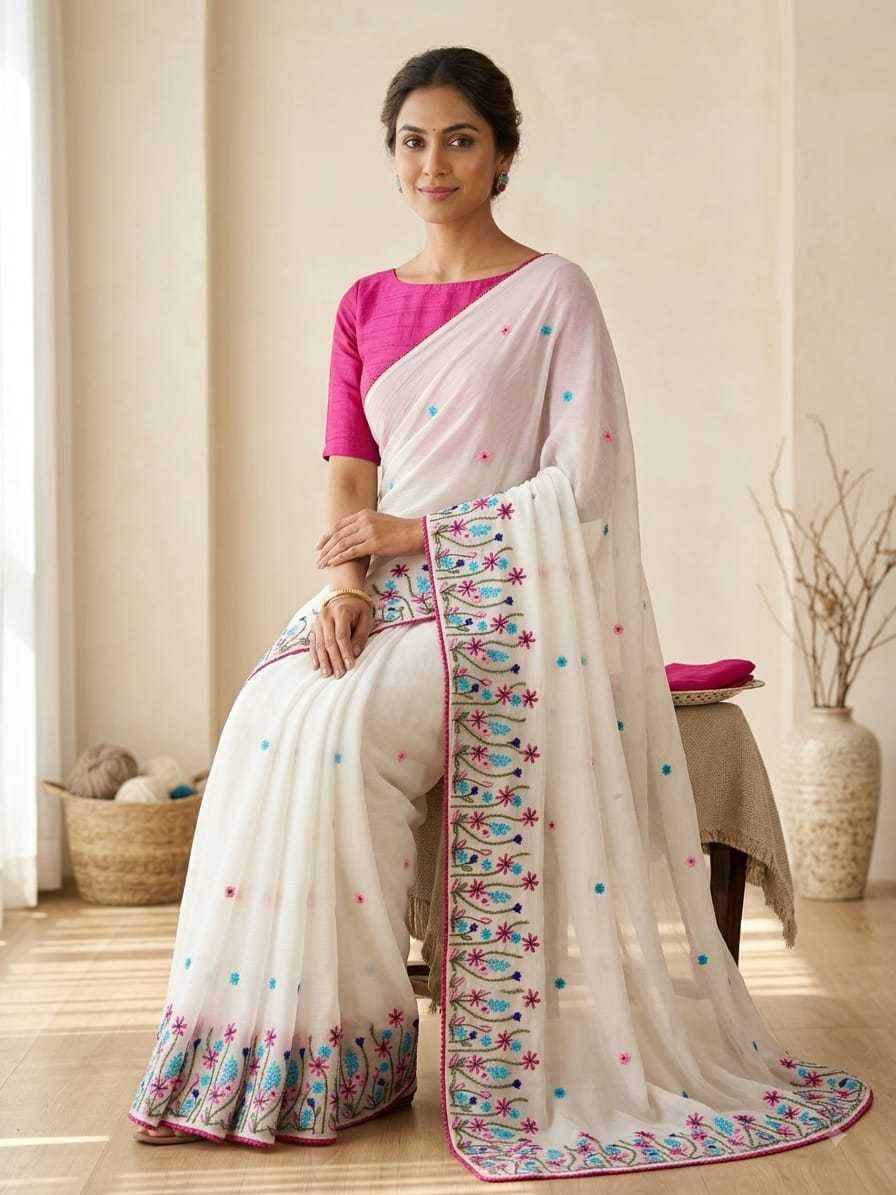 Premium Georgette Saree