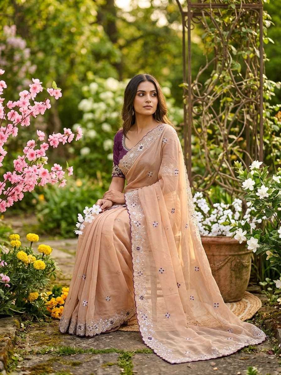 Georgette Saree