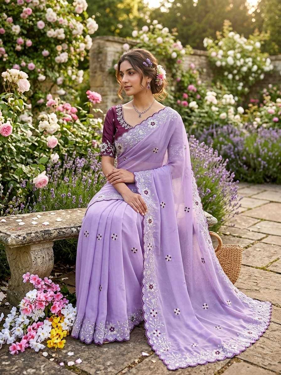 Georgette Saree