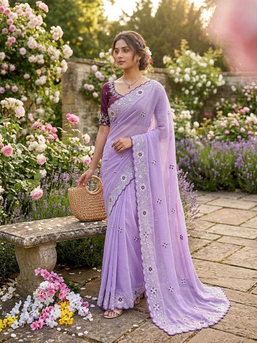 Georgette Saree