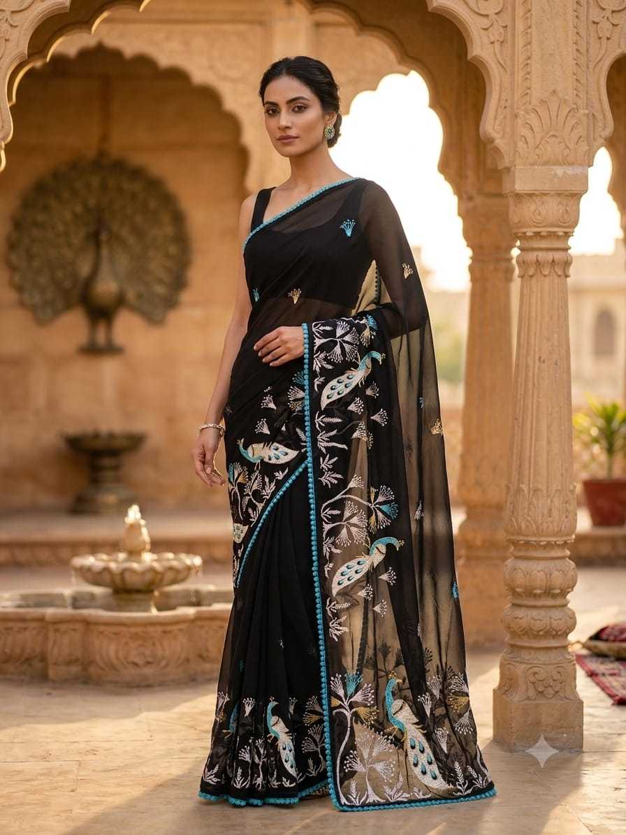Georgette Saree