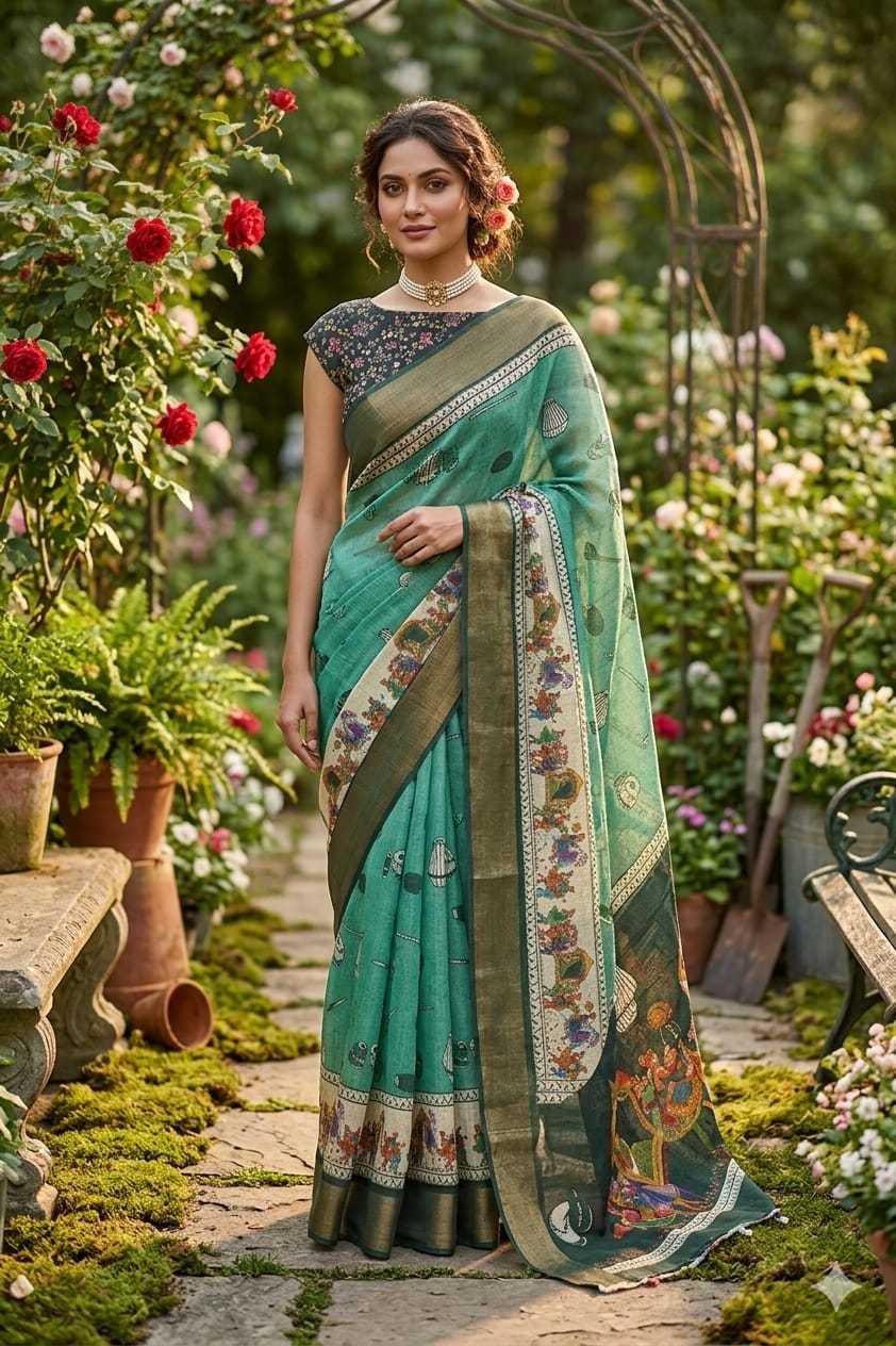 Printed Saree