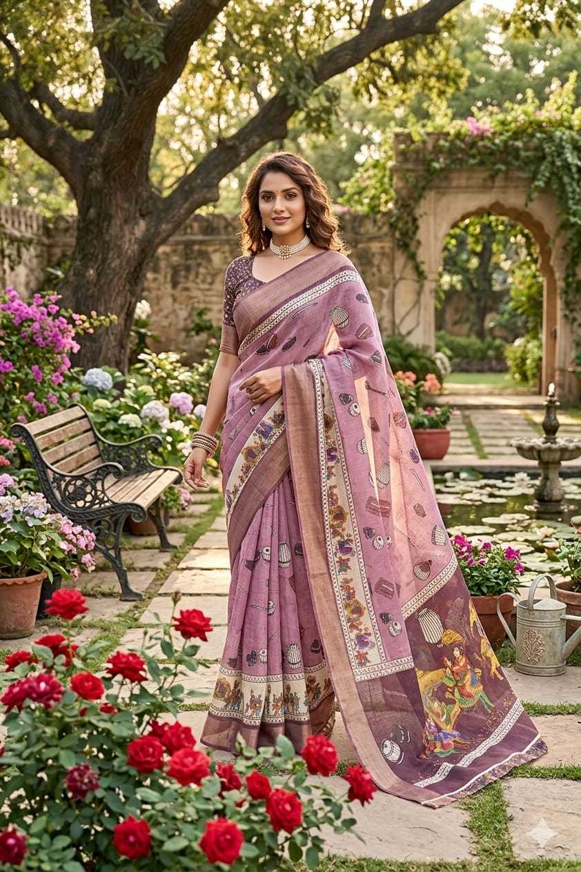 Printed Saree