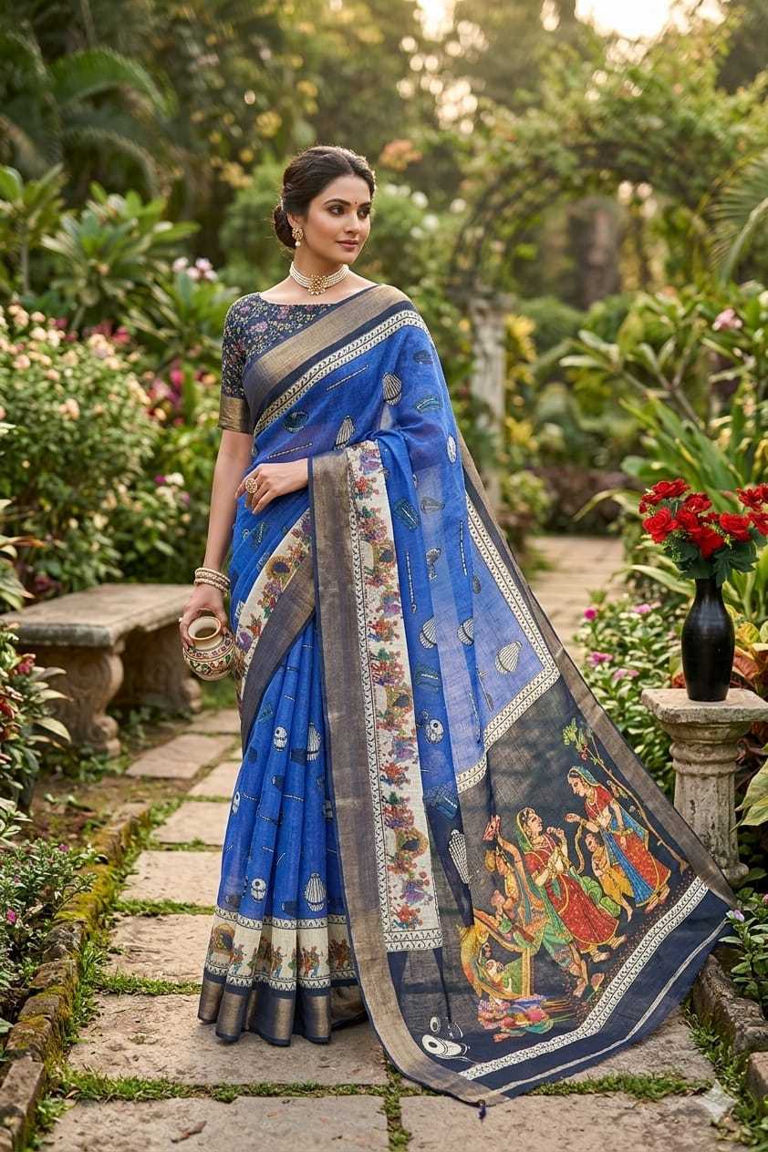 Printed Saree
