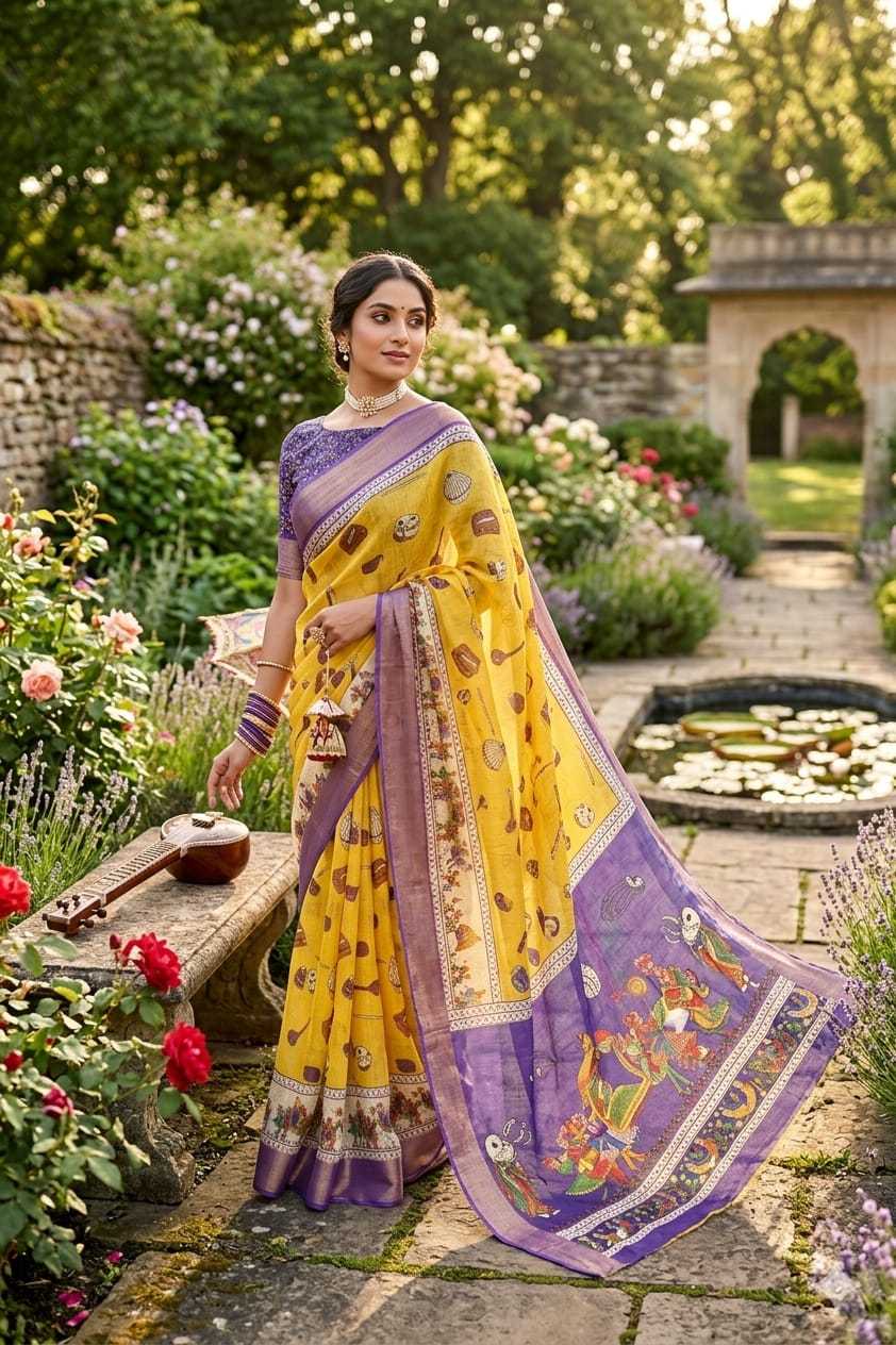 Printed Saree
