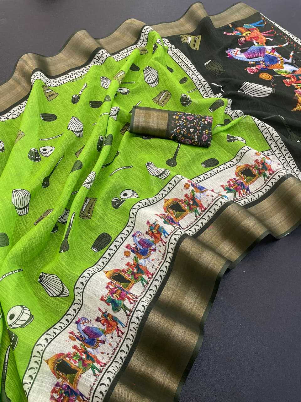 Printed Saree
