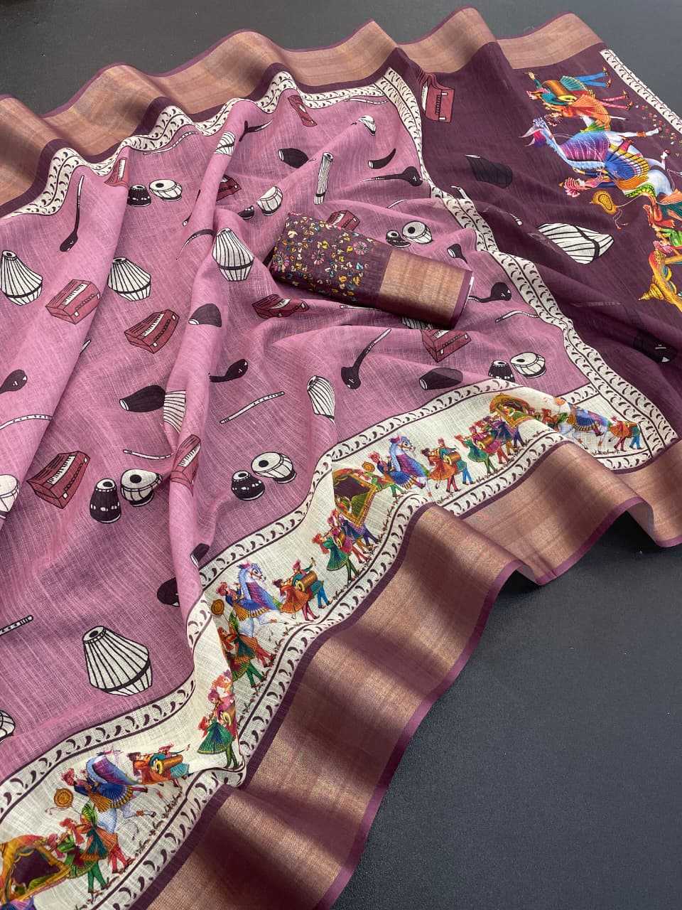 Printed Saree