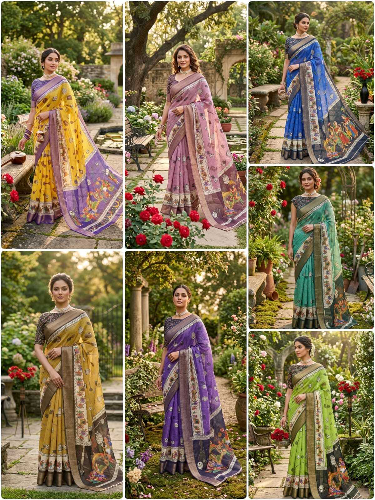 Printed Saree