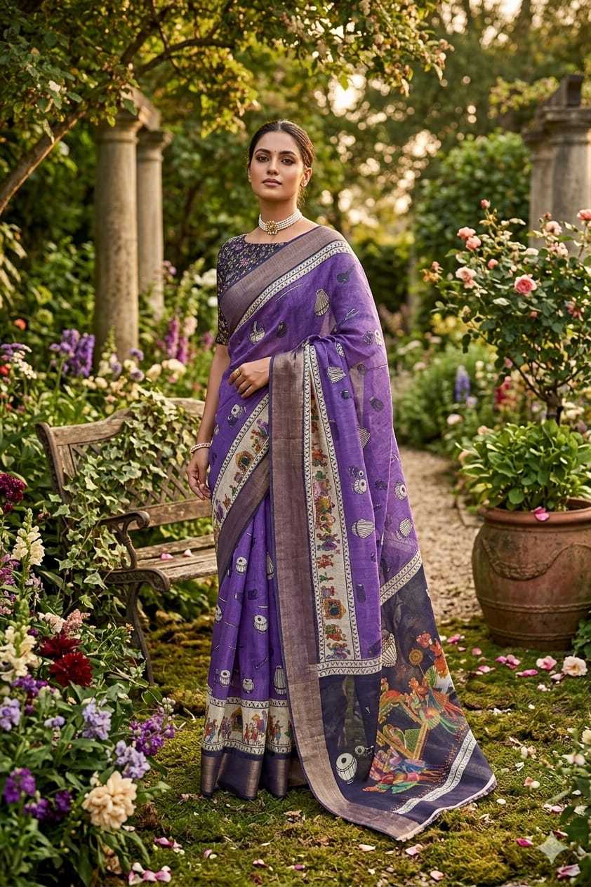 Printed Saree
