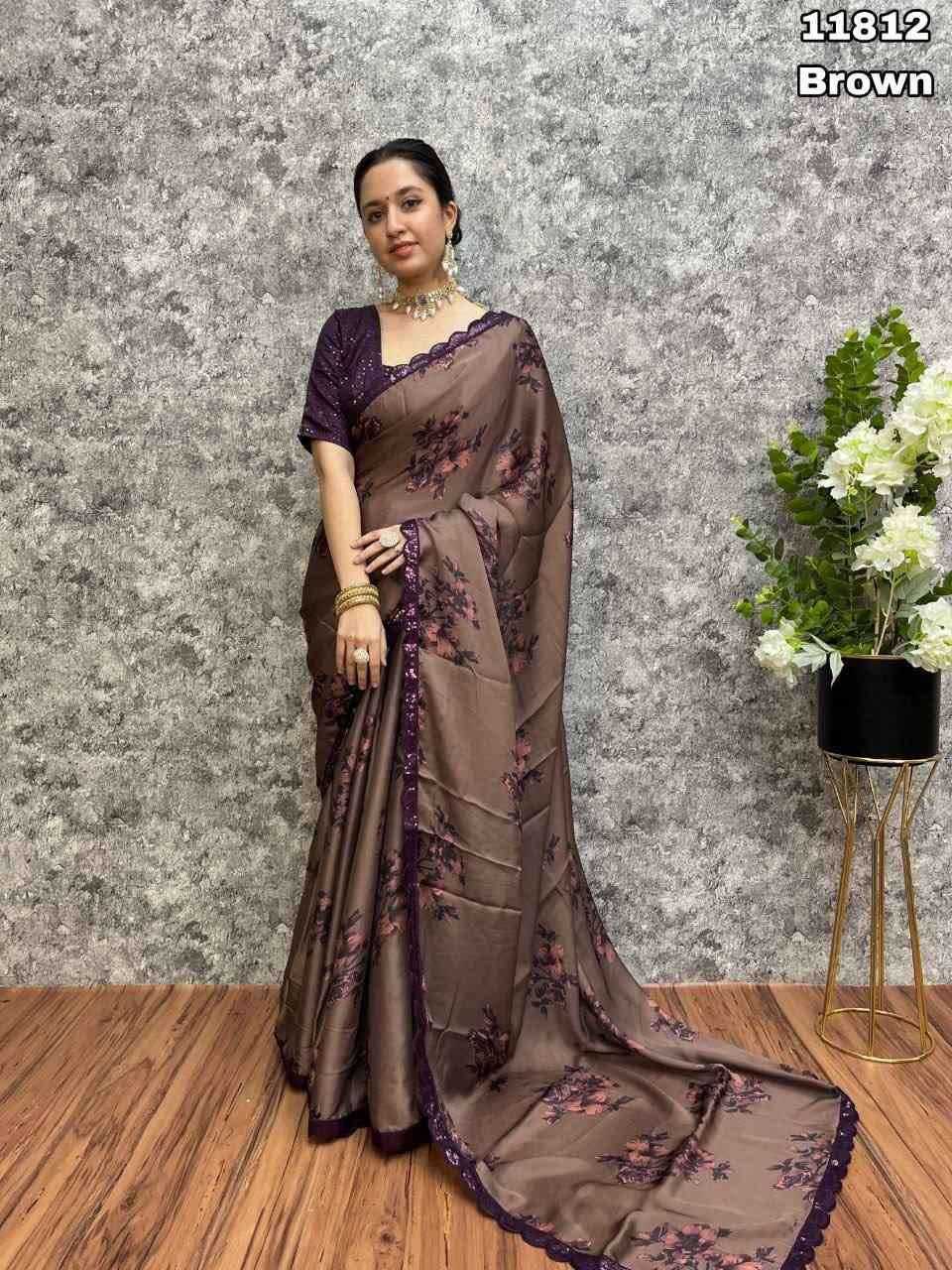 Georgette Printed Saree