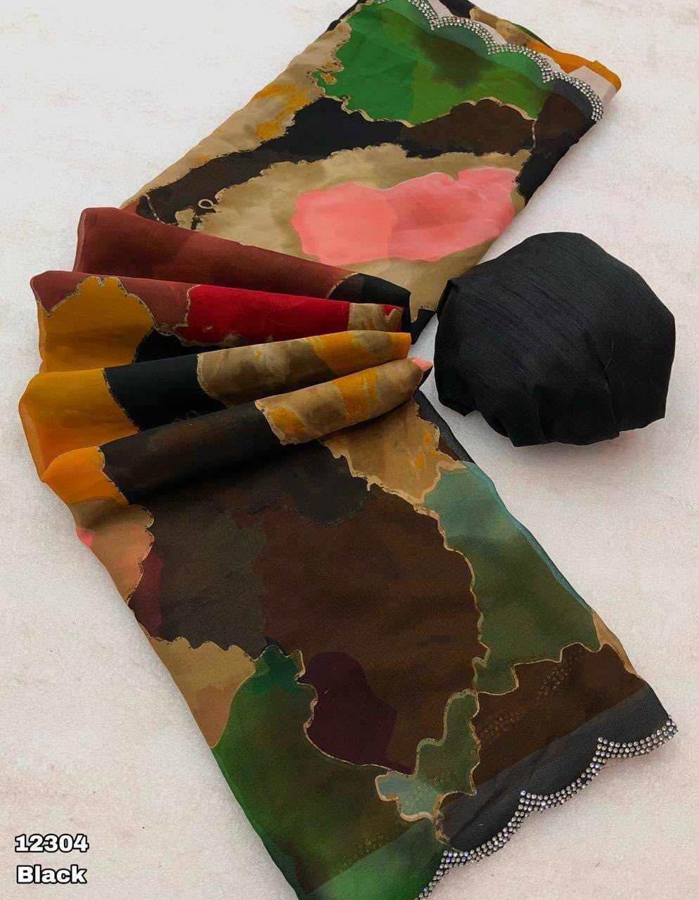 Chiffon Printed Saree