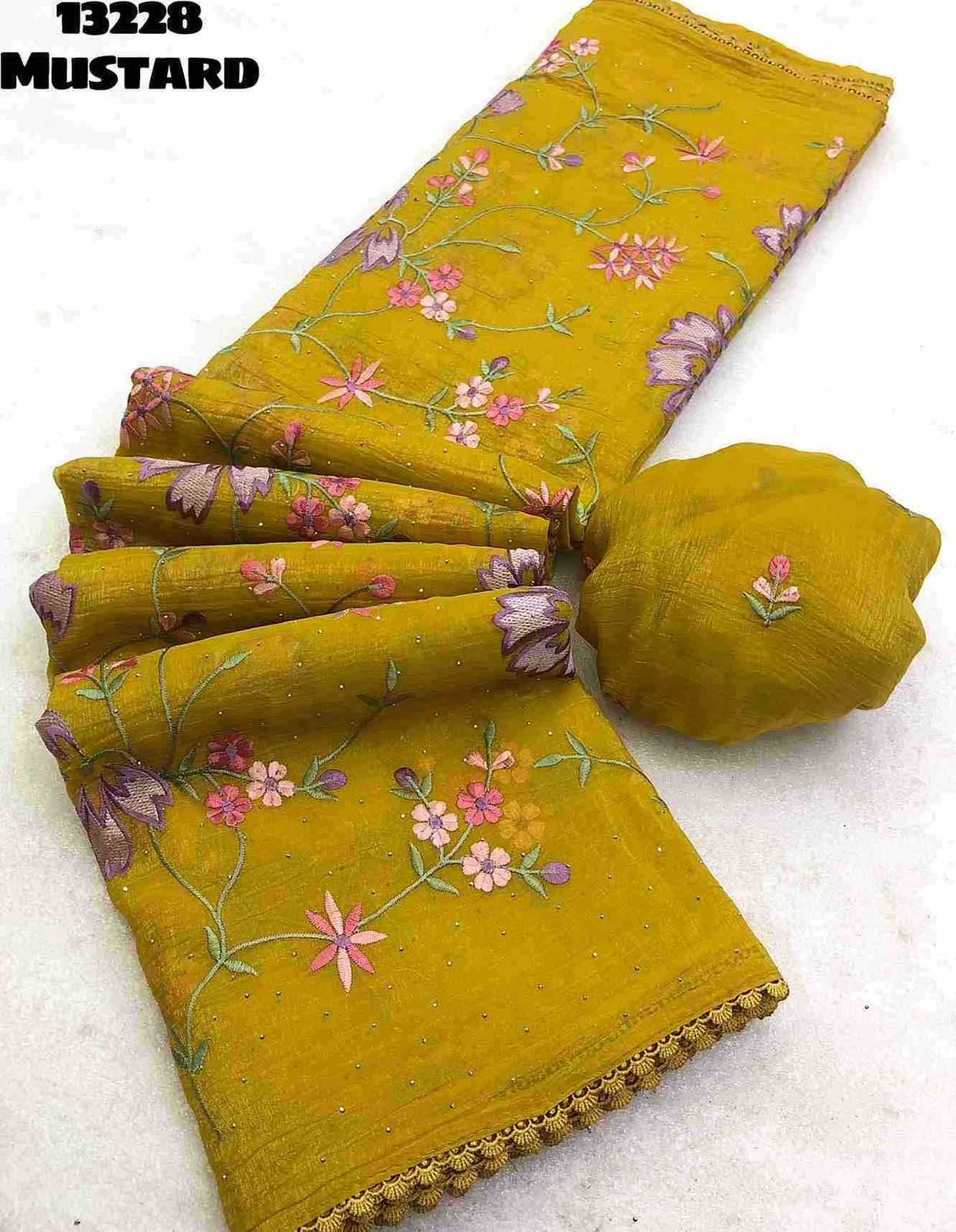Crunchi Designer Saree