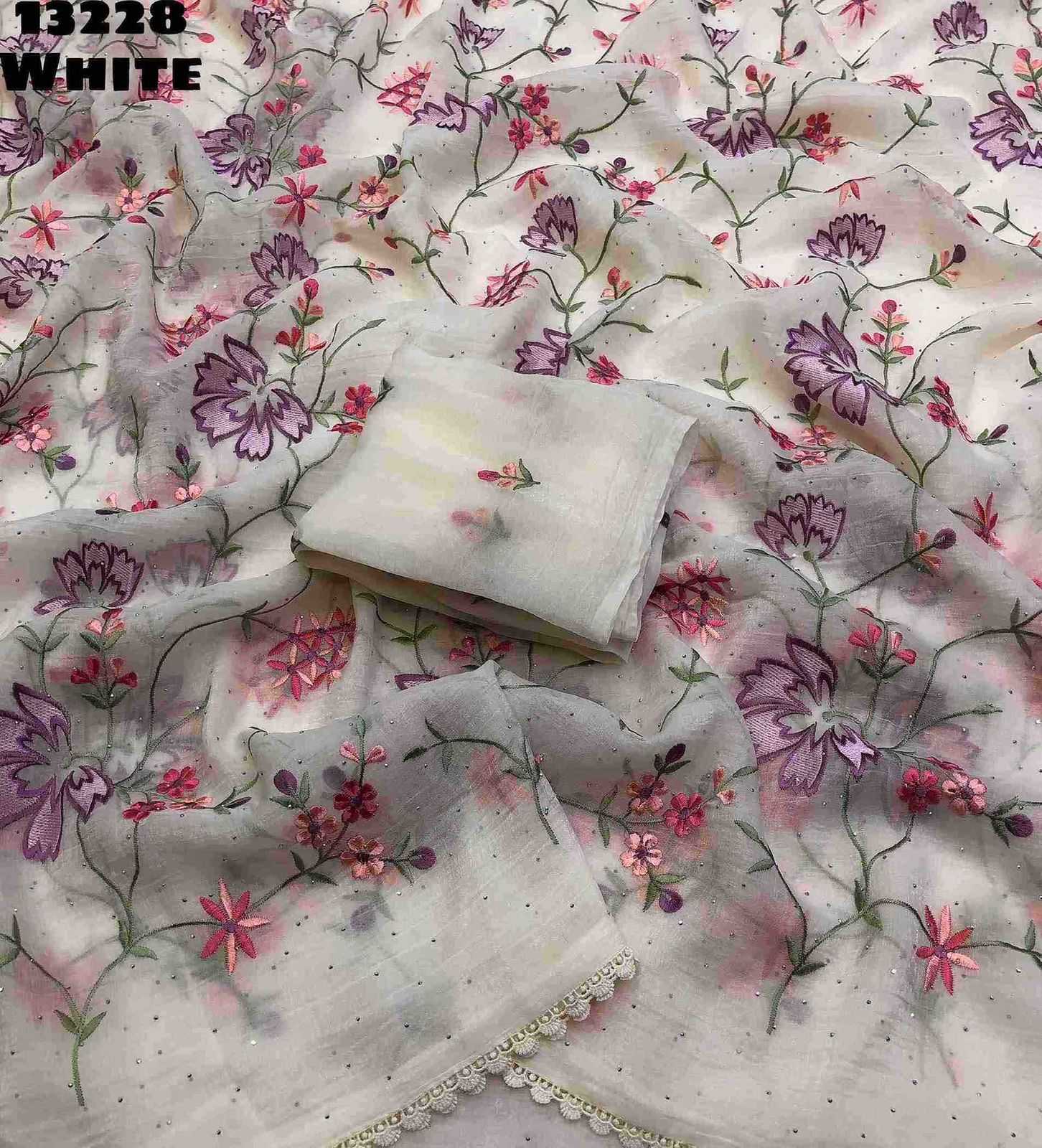 Crunchi Designer Saree
