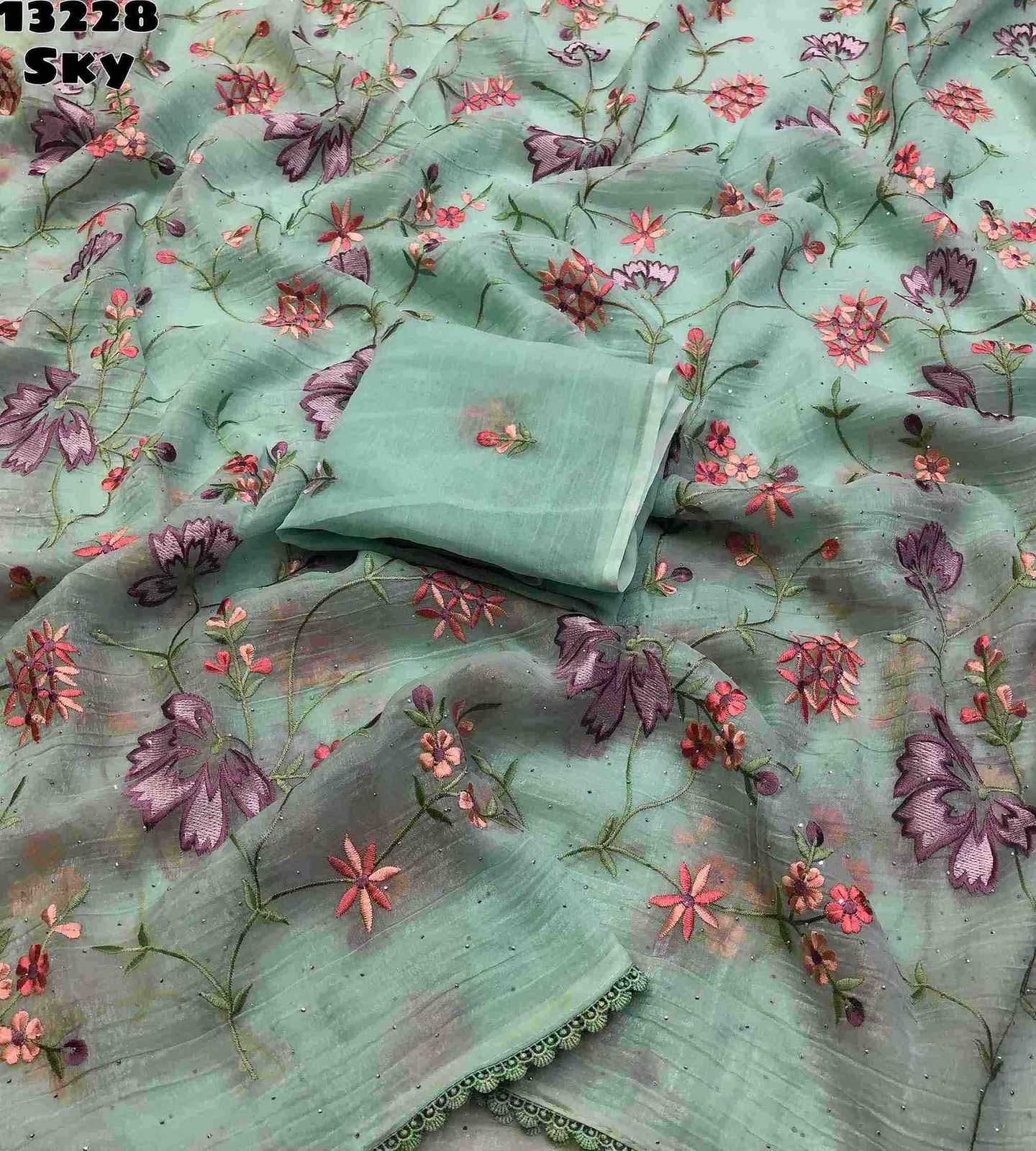 Crunchi Designer Saree