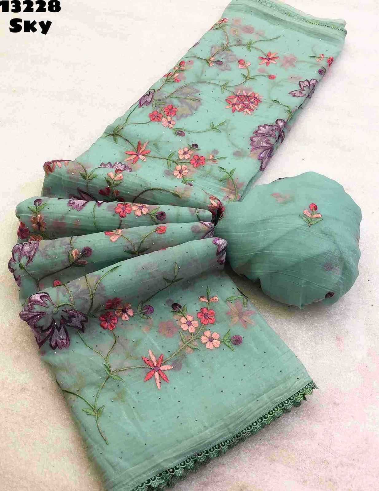 Crunchi Designer Saree