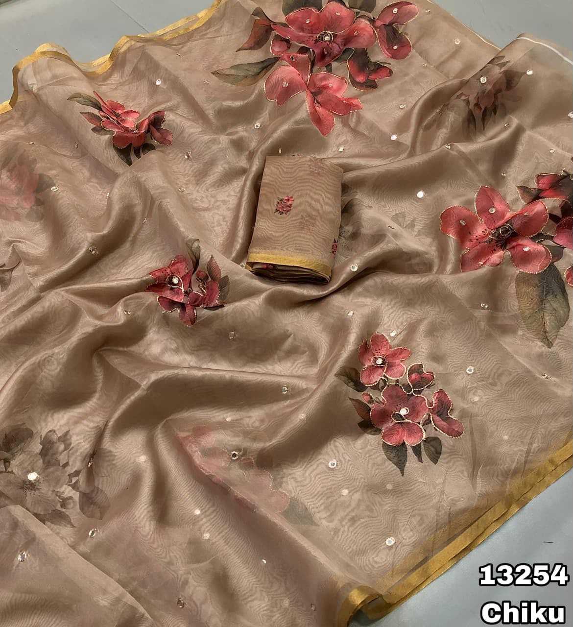 Organza Saree