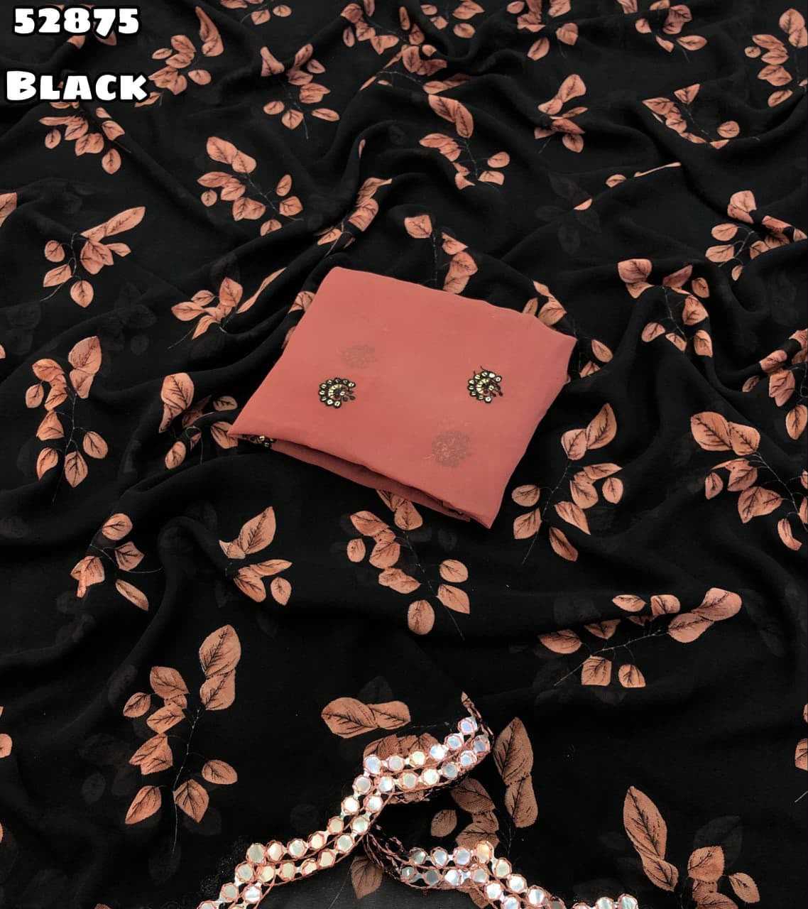 Chiffon Embroidered Saree