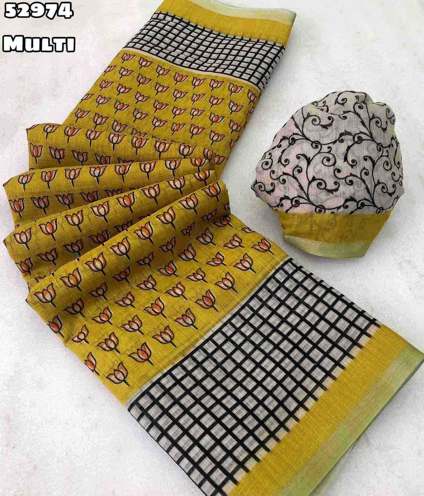 Printed Saree