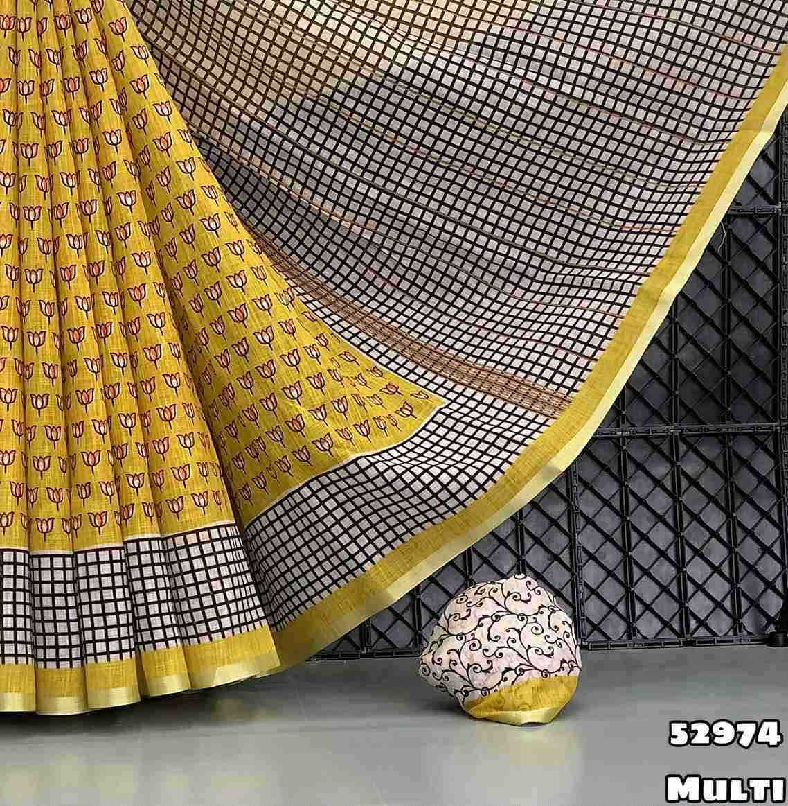 Printed Saree