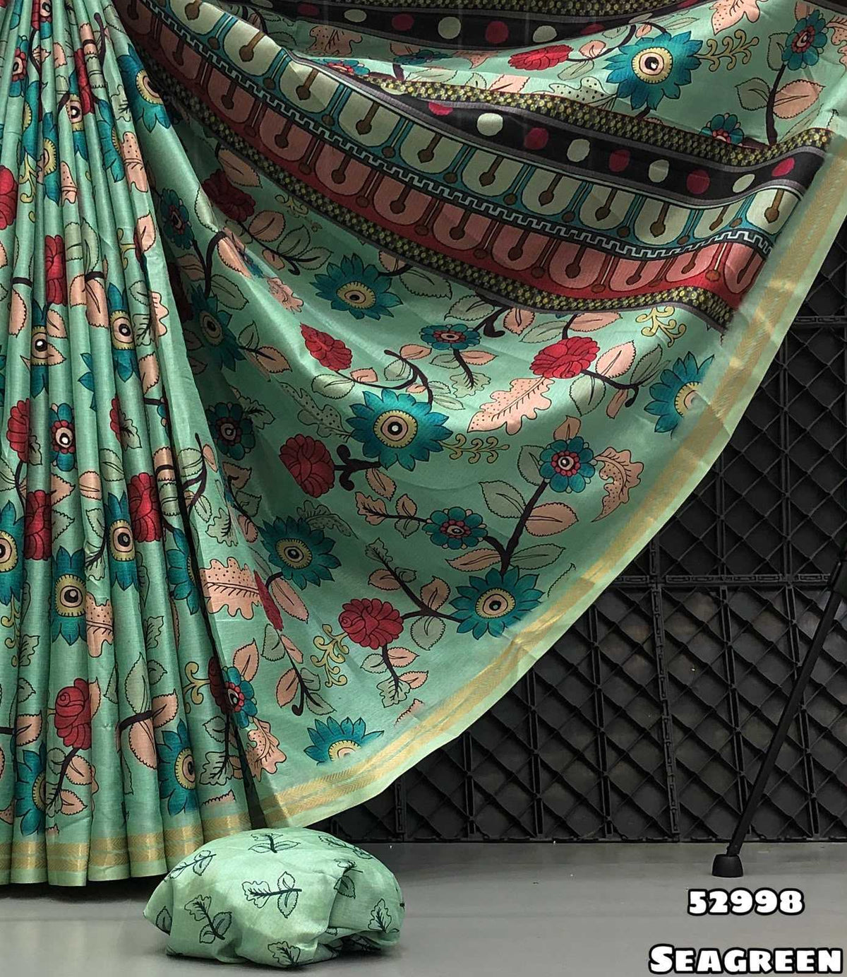 Tussar Silk Printed Saree