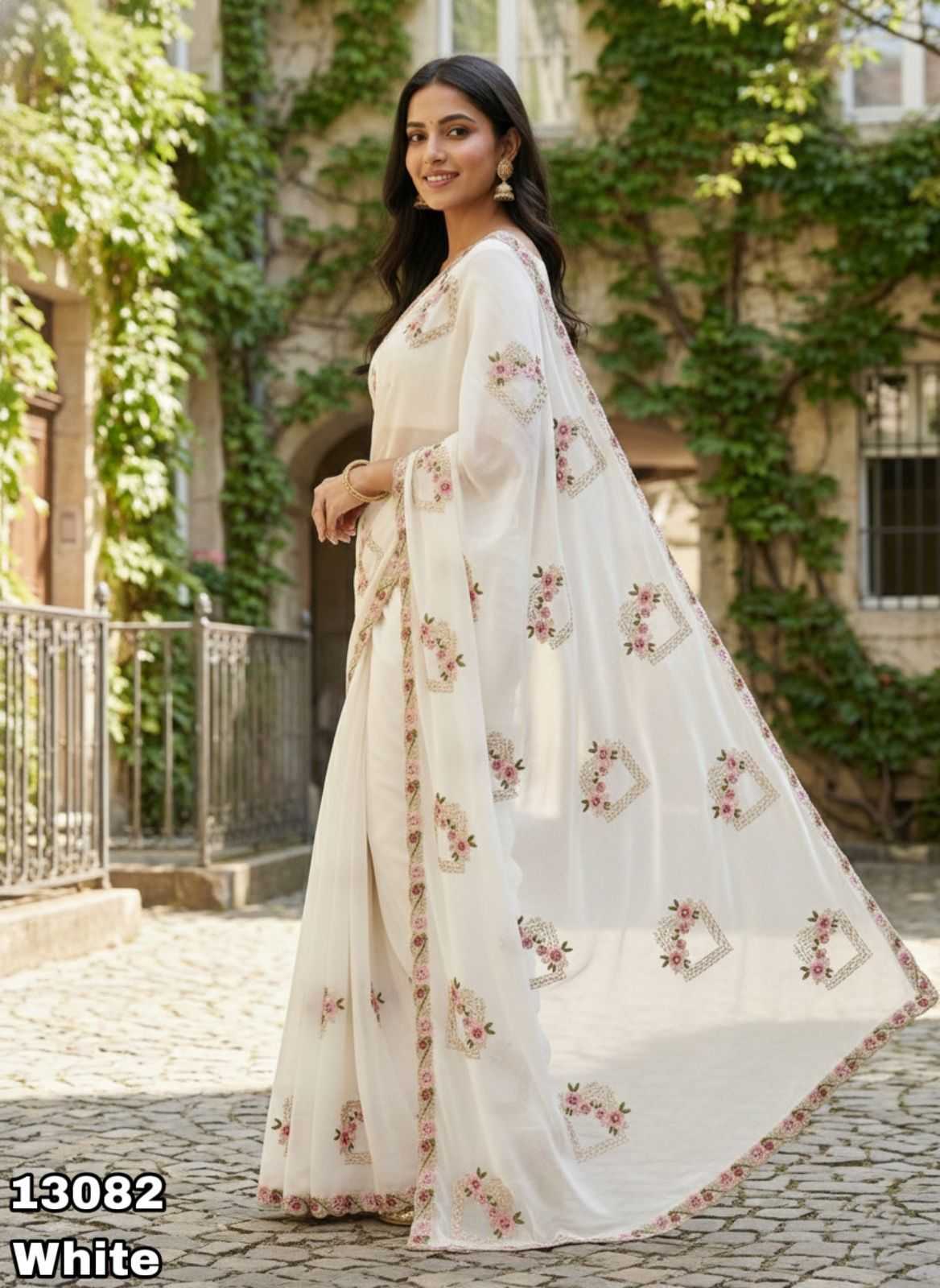 Georgette Designer Saree