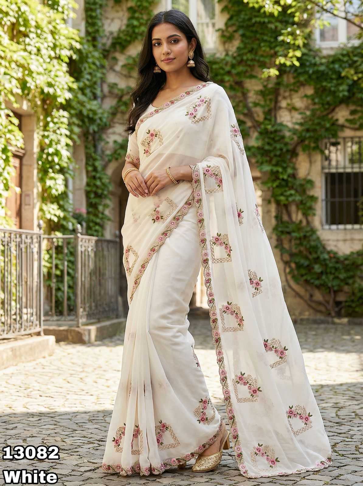 Georgette Designer Saree