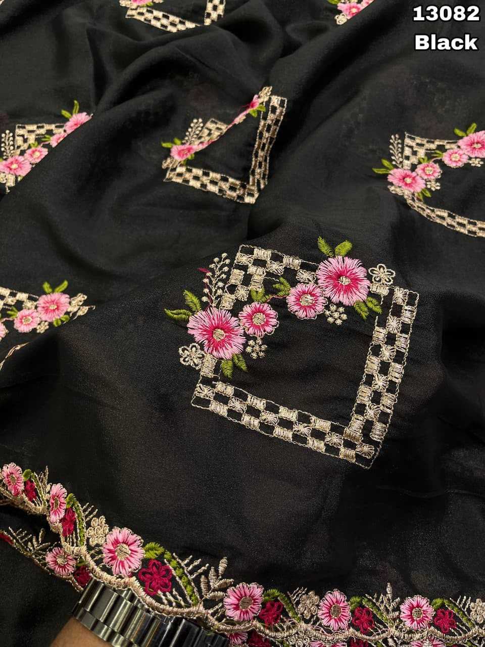Amroz Georgette Saree