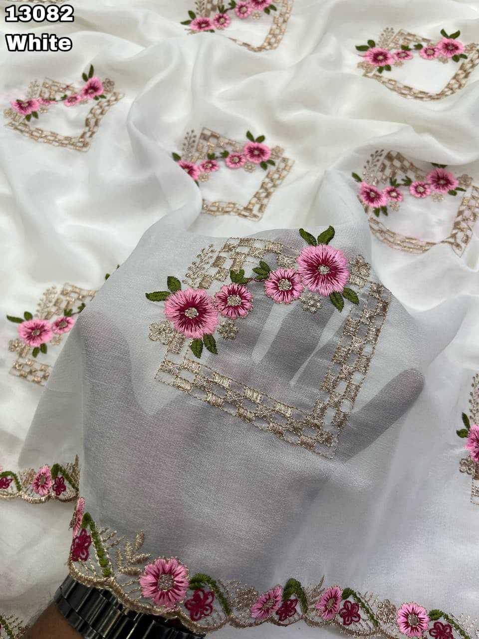 Amroz Georgette Saree