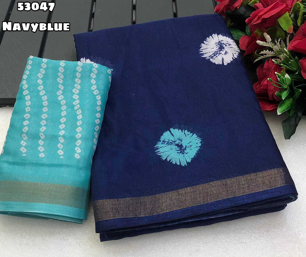 Azmee Cotton Printed Saree