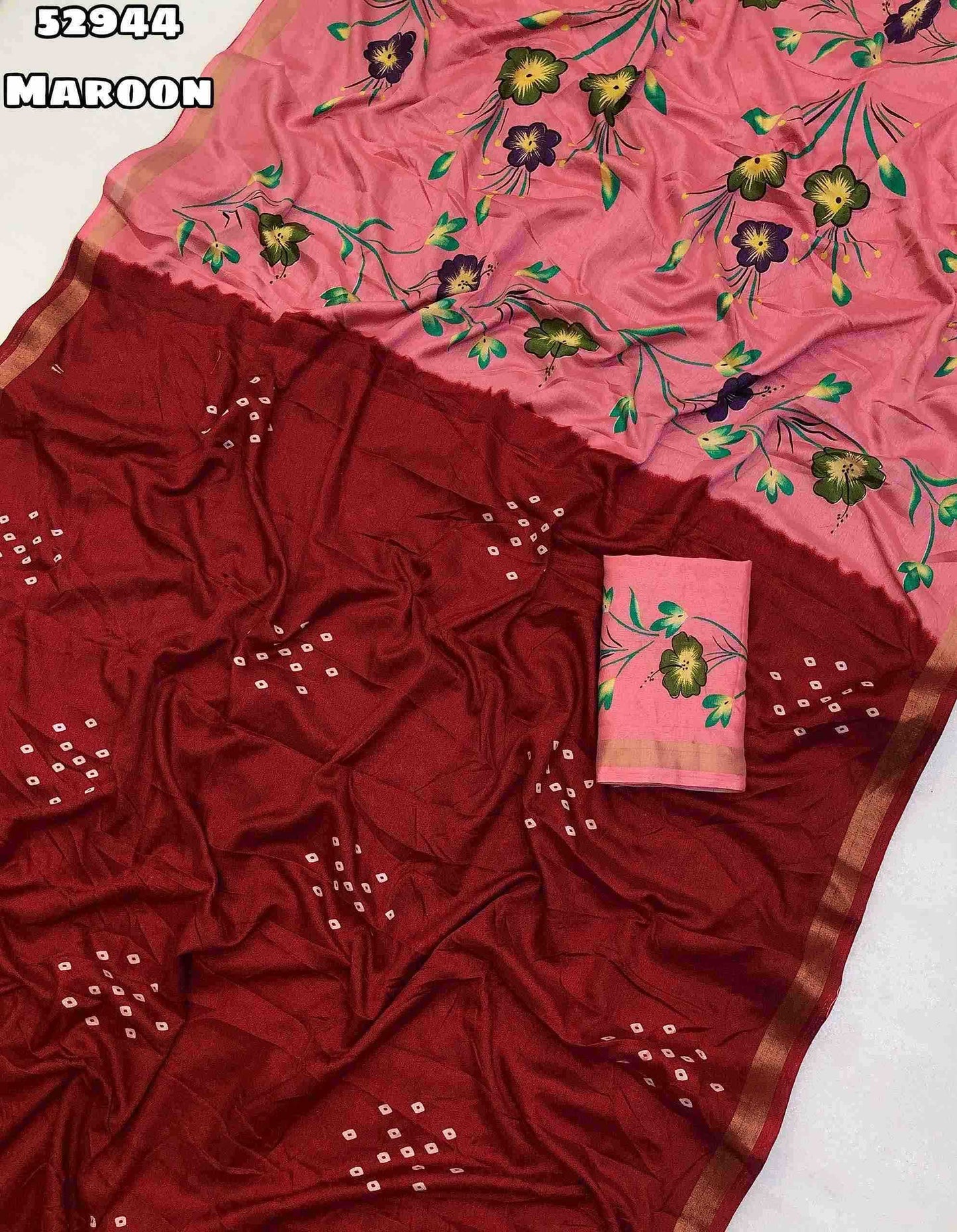 Printed Saree